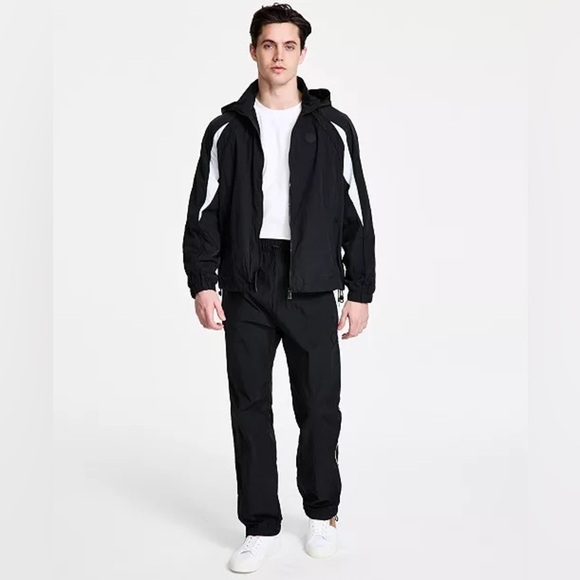 HUGO by Hugo Boss
Men's Benno Colorblocked Hooded Track Jacket - Picture 4 of 9